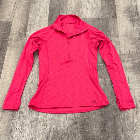 Under Armour Cold Gear 1/4 Zip Running Pull Over - Picture 1 of 5